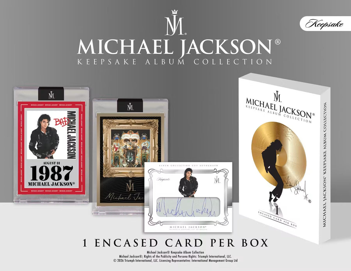 2026 Keepsake Michael Jackson Album Collection Spotlight Series Box