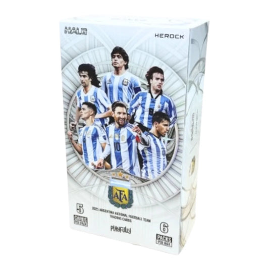 2025 Argentina National Football Team HALO Collection Cards, Lionel Messi Autograph Football Star Cards, World Cup (Case)