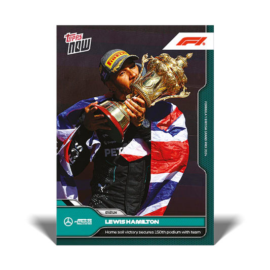 Lewis Hamilton 2024 Formula 1® Topps Now® Card 38