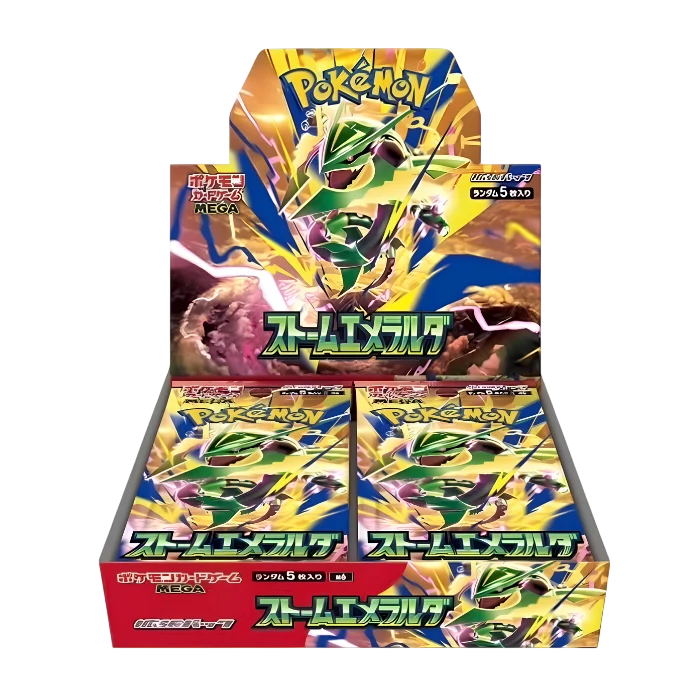 (日版 ) Pokémon TCG M6 ストームエメラルダ Booster Box