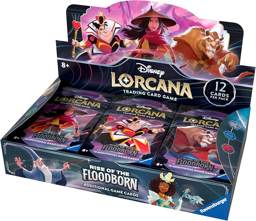 Ravensburger Disney Lorcana TCG: Rise of the Floodborn Booster Pack Display CASE