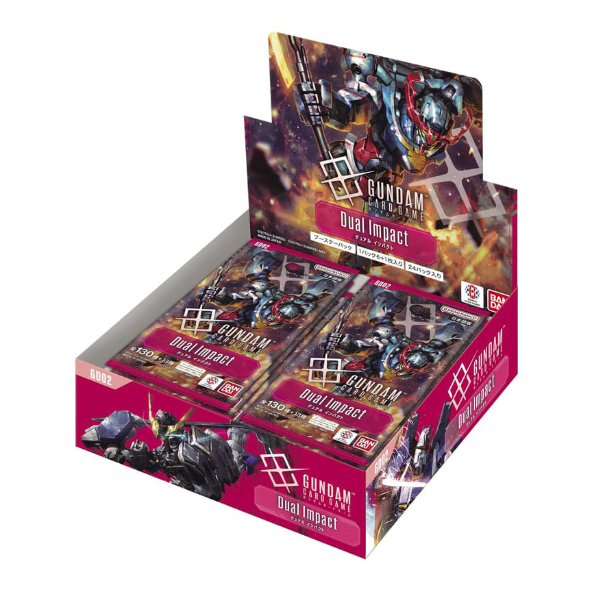 Gundam Card Game GD-02 Dual Impact Booster Box Japanese