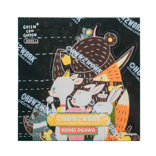 HOW2WORK Collectible Trading Cards (CTC) - Green cow series 1
