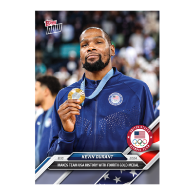 Kevin Durant - 2024 Olympic Games TOPPS NOW® Card 28