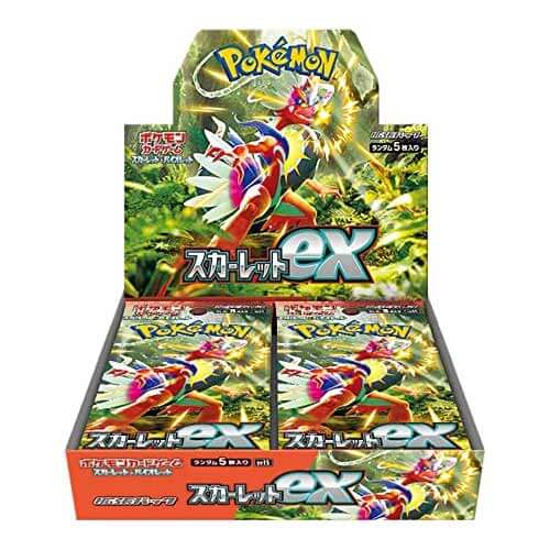 Pokemon TCG Japanese SV1S スカーレットex Booster Box
