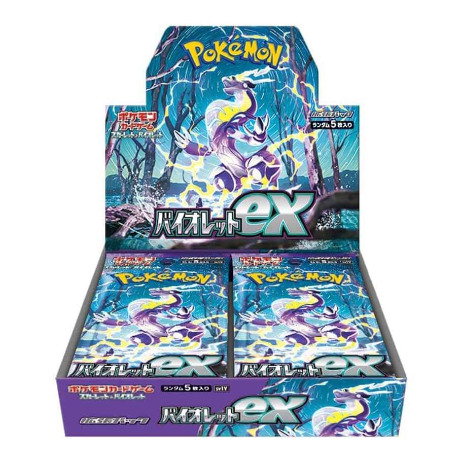 Pokemon TCG Japanese SV1V 紫ex Booster Box