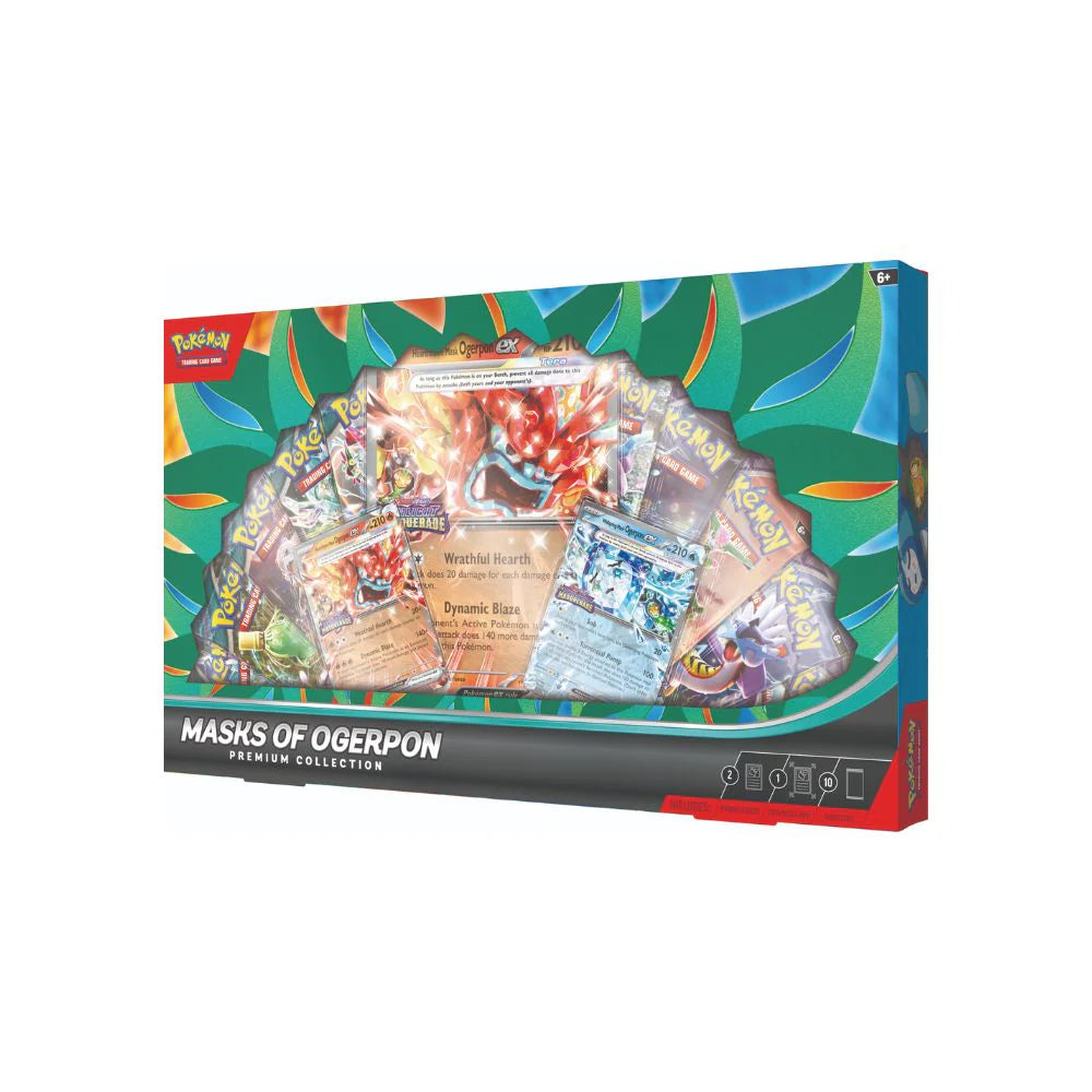 Pokemon English Masks of Ogerpon Premium Collection Box
