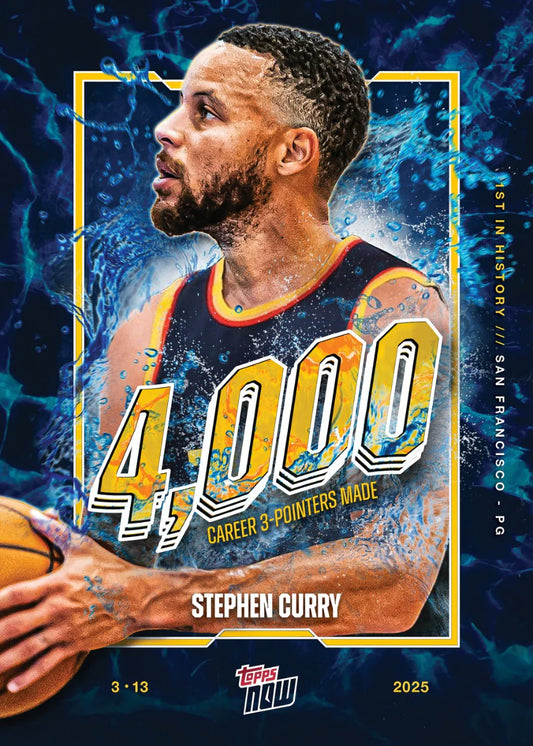 Steph Curry - 2024/25 TOPPS NOW® Card 13