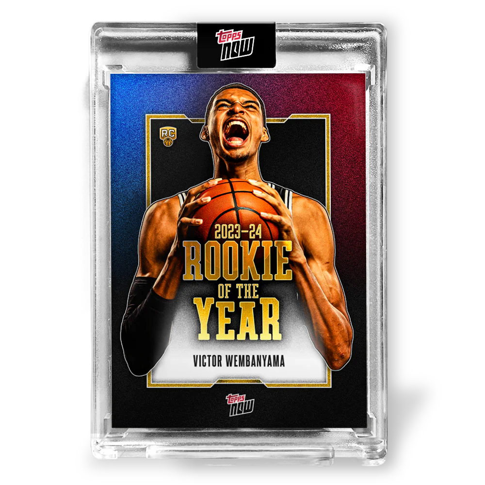 Victor Wembanyama - 2023-24 TOPPS NOW Basketball Card VW-6