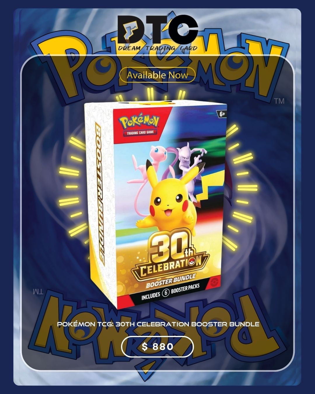 Pokémon TCG 30th Celebration Booster Bundle