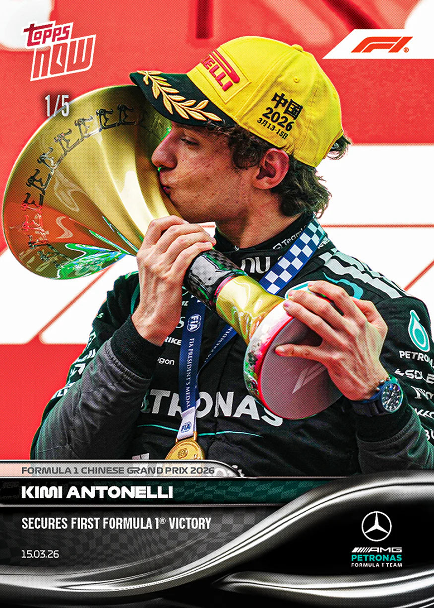 Kimi Antonelli - 2026 Formula 1® Topps NOW® - Card 18