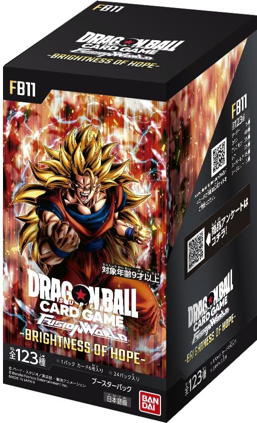 FB11 Bandai Dragon Ball Super Card Game Fusion World Booster Pack 龍珠超卡牌遊戲 融合世界 擴充包 第十一彈