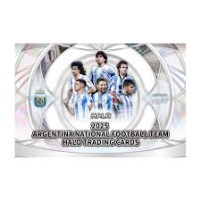 2025 Argentina National Football Team HALO Collection Cards, Lionel Messi Autograph Football Star Cards, World Cup (Case)