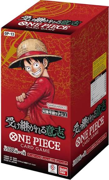 ONE PIECE TCG: OP-13 -Carrying on his will- Booster box