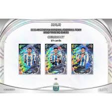 2025 Argentina National Football Team HALO Collection Cards, Lionel Messi Autograph Football Star Cards, World Cup (Case)