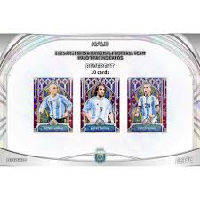 2025 Argentina National Football Team HALO Collection Cards, Lionel Messi Autograph Football Star Cards, World Cup (Case)