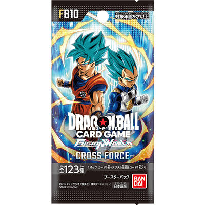 DRAGON BALL SUPER CARD GAME FUSION WORLD FB-10「CROSS FORCE」 Booster box