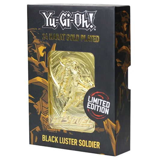 Yu-Gi-Oh! 24 Karat Gold Metall Palette Black Luster Soldier CON