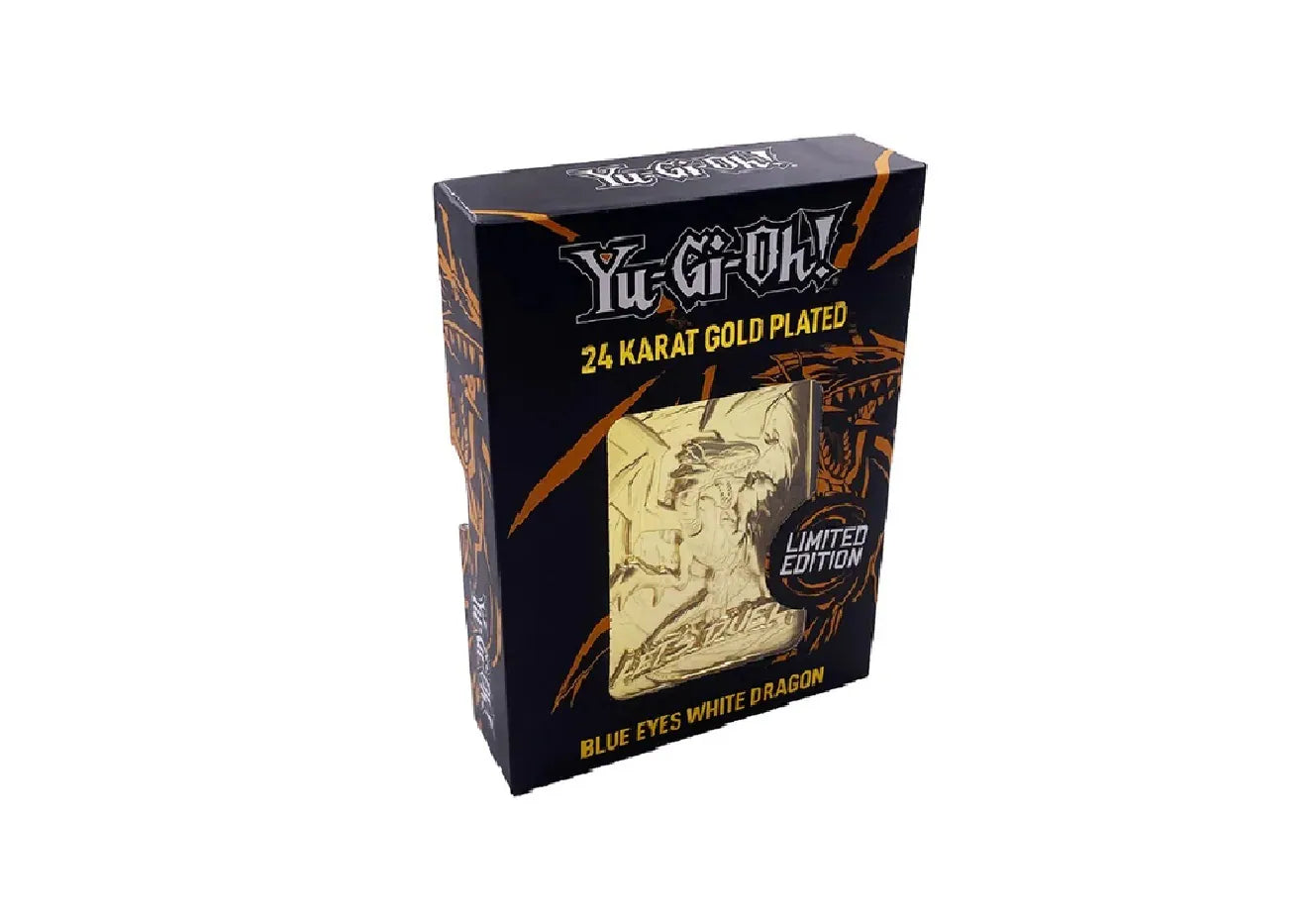 Yu-Gi-Oh! 24 Karat Gold Metall Palette Blue Eyes White Dragon CON