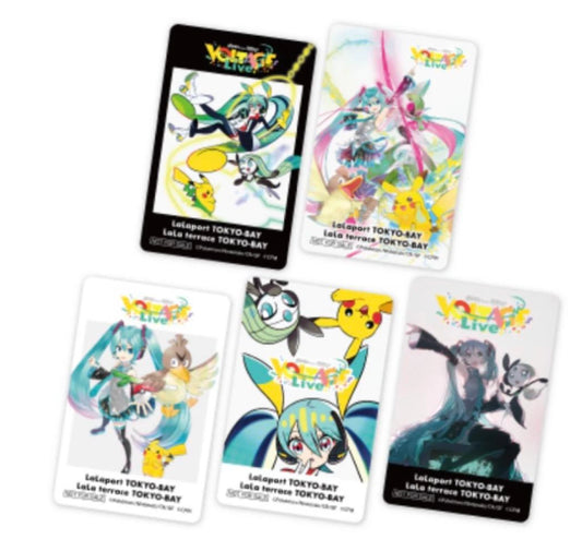 Pokemon x 初音Voltage Live 公演紀念限定特典卡